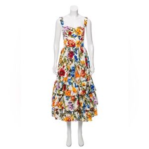 Dolce Gabbana Floral Bambo dress